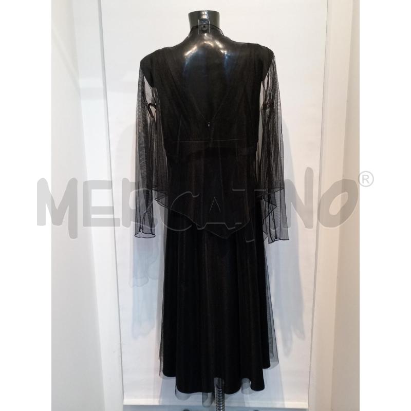 VESTITO DONNA INTREND NERO CON VOILE | Mercatino dell'Usato Moncalieri bengasi 2