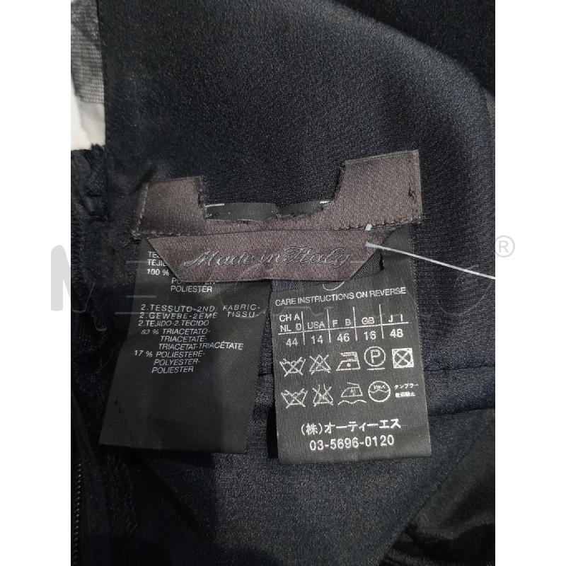 VESTITO DONNA INTREND NERO CON VOILE | Mercatino dell'Usato Moncalieri bengasi 5