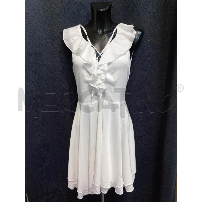 VESTITO DONNA I AM BIANCO  | Mercatino dell'Usato Moncalieri bengasi 1