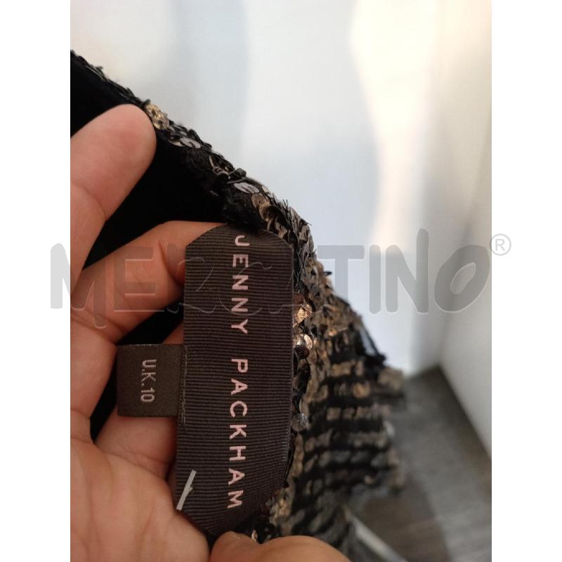 VESTITO DONNA JENNY PACKHAM NERO PAILLETTES | Mercatino dell'Usato Moncalieri bengasi 5