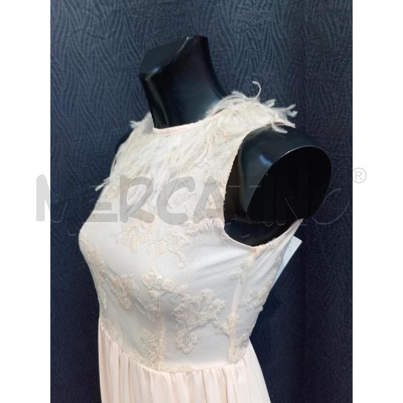 VESTITO DONNA KAOS CON PIUME E PAILLETTES  | Mercatino dell'Usato Moncalieri bengasi 3