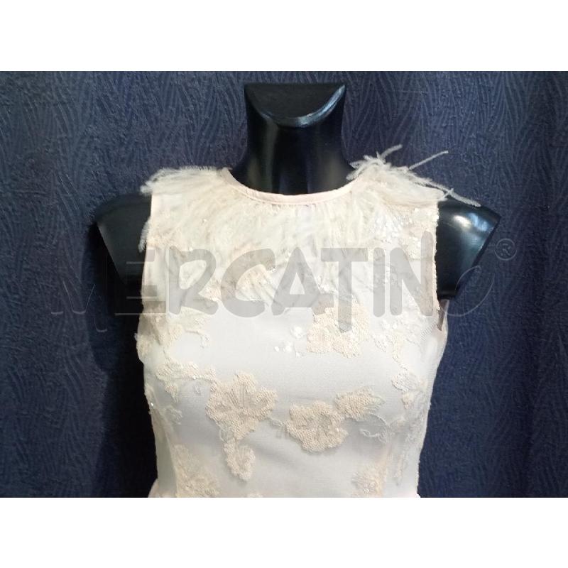 VESTITO DONNA KAOS CON PIUME E PAILLETTES  | Mercatino dell'Usato Moncalieri bengasi 4