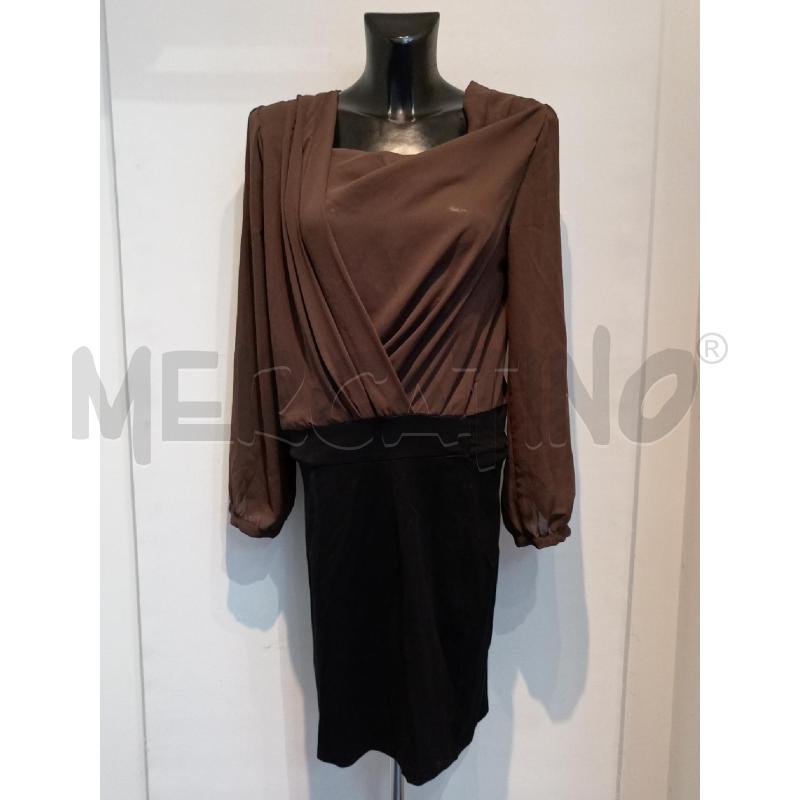 VESTITO DONNA KAOS MARRONE NERO | Mercatino dell'Usato Moncalieri bengasi 1