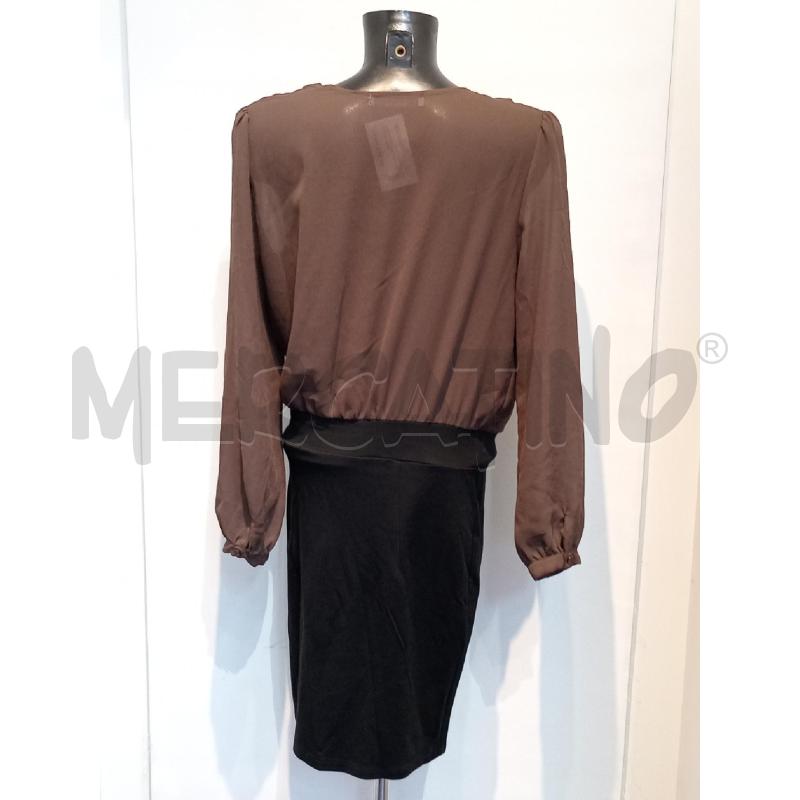 VESTITO DONNA KAOS MARRONE NERO | Mercatino dell'Usato Moncalieri bengasi 2
