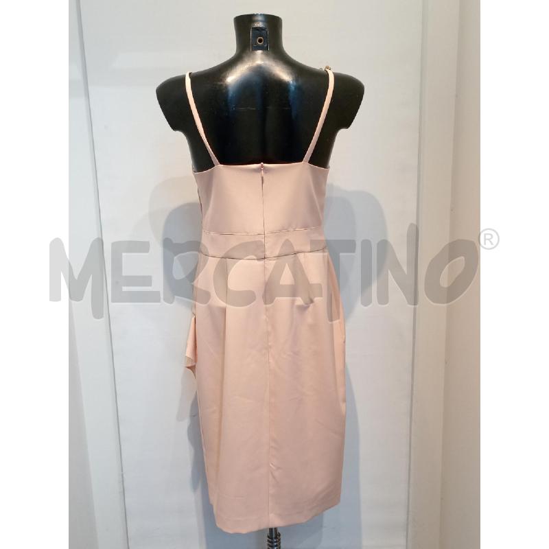 VESTITO DONNA KOKKA ROSA CON PARTICOLARE GIOIELLO SPALLINE | Mercatino dell'Usato Moncalieri bengasi 2