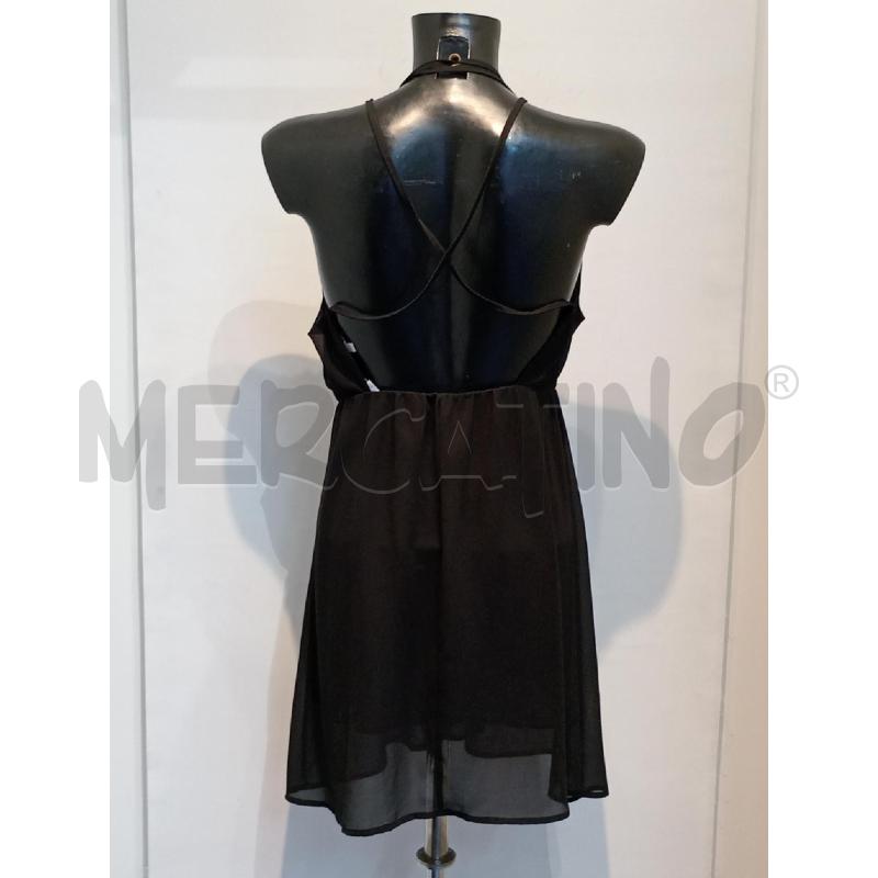 VESTITO DONNA LA DEA NERO CON SPALLINE | Mercatino dell'Usato Moncalieri bengasi 2