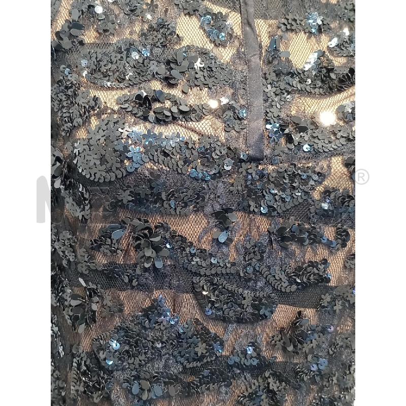 VESTITO DONNA LE COEUR THE TWIN SET NERO PIZZO E PAILLETTES  | Mercatino dell'Usato Moncalieri bengasi 4