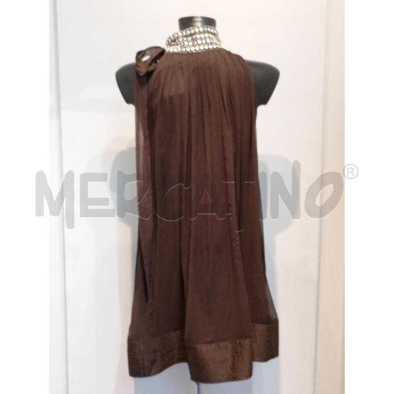 VESTITO DONNA LE RAGAZZE DI SAINT BATH MARRONE COLLO | Mercatino dell'Usato Moncalieri bengasi 2