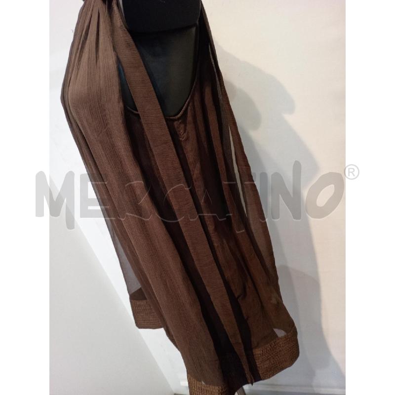 VESTITO DONNA LE RAGAZZE DI SAINT BATH MARRONE COLLO | Mercatino dell'Usato Moncalieri bengasi 4