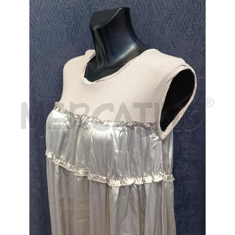 VESTITO DONNA LIU JO BEIGE DOPPIO TESSUTO | Mercatino dell'Usato Moncalieri bengasi 3
