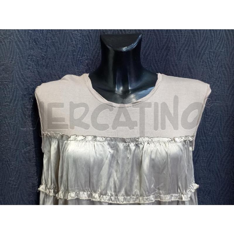 VESTITO DONNA LIU JO BEIGE DOPPIO TESSUTO | Mercatino dell'Usato Moncalieri bengasi 4