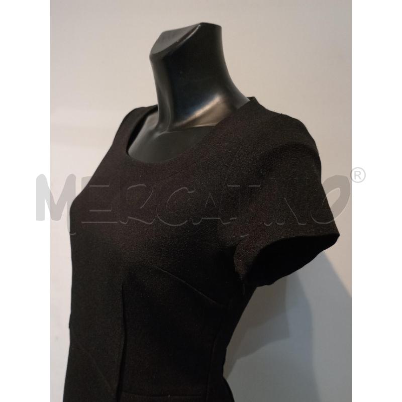 VESTITO DONNA LIVIANA CONTI NERO MEZZA MANICA TUBINO | Mercatino dell'Usato Moncalieri bengasi 3