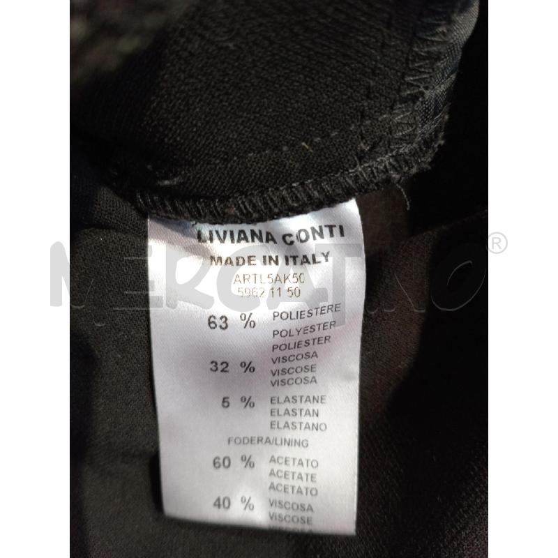 VESTITO DONNA LIVIANA CONTI NERO SCOLLO V | Mercatino dell'Usato Moncalieri bengasi 4