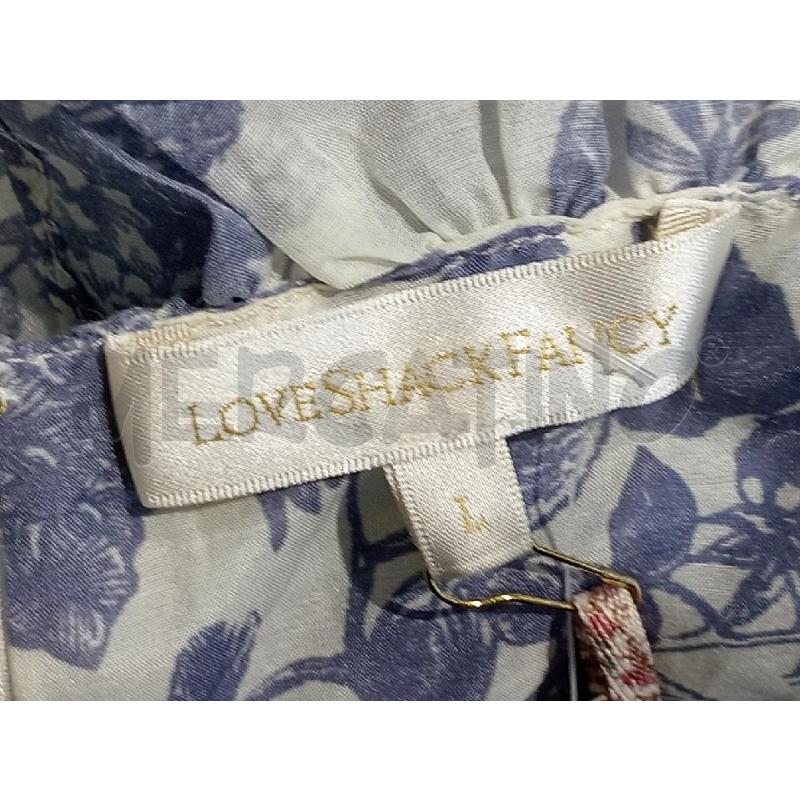 VESTITO DONNA LOVE SHACK FANCY BIANCO AZZURRO FIORI | Mercatino dell'Usato Moncalieri bengasi 5