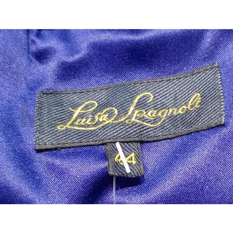 VESTITO DONNA LUISA SOPAGNOLI BLU ELETTRICO CON MANICHE IN RASO   | Mercatino dell'Usato Moncalieri bengasi 5
