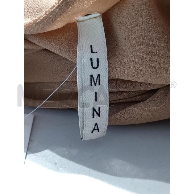 VESTITO DONNA LUMINA BEIGE PLISSETTATO | Mercatino dell'Usato Moncalieri bengasi 5