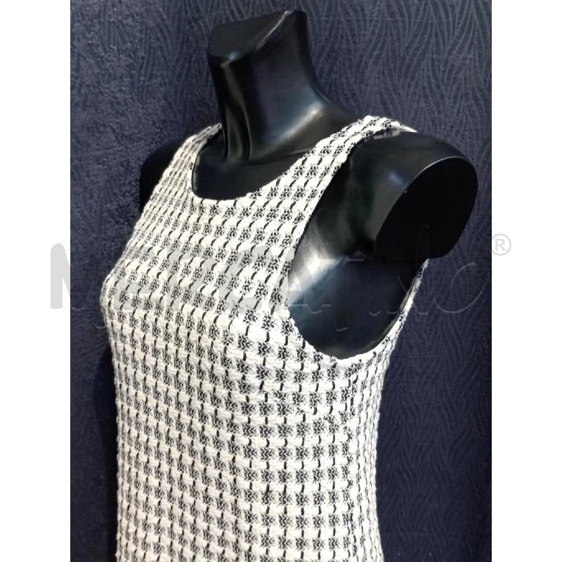 VESTITO DONNA MANGO BIANCO NERO SMANICATO | Mercatino dell'Usato Moncalieri bengasi 3