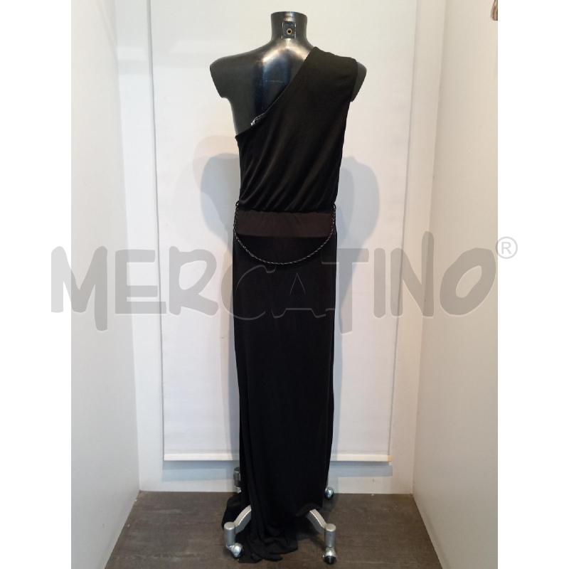 VESTITO DONNA MANGO NERO LUNGO | Mercatino dell'Usato Moncalieri bengasi 2