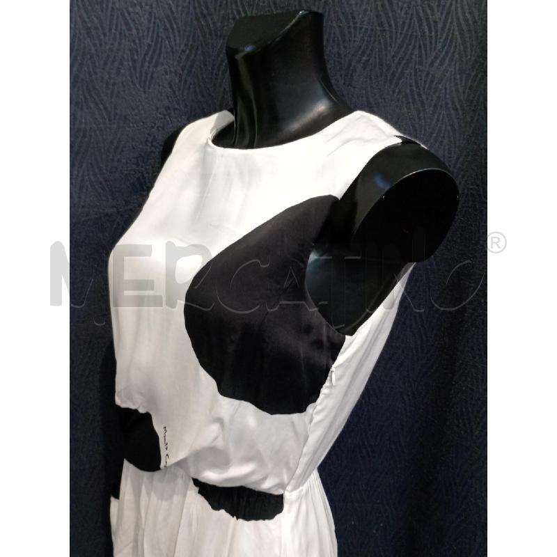 VESTITO DONNA MANILA GRACE BIANCO NERO  | Mercatino dell'Usato Moncalieri bengasi 3