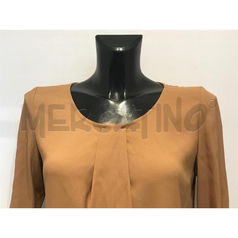 VESTITO DONNA MARELLA BEIGE MANICA TRE QUARTI  | Mercatino dell'Usato Moncalieri bengasi 3