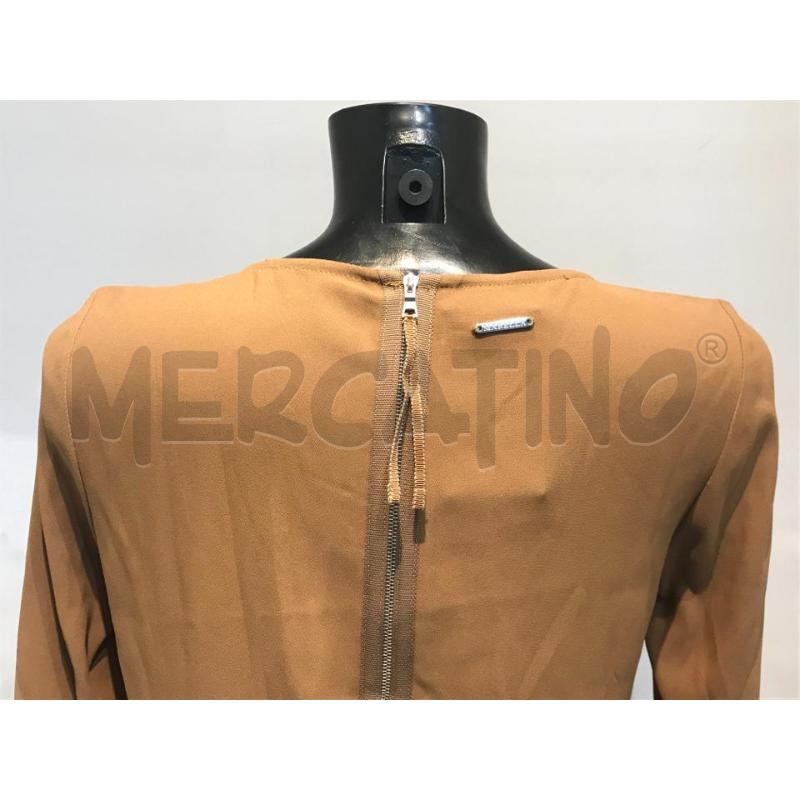 VESTITO DONNA MARELLA BEIGE MANICA TRE QUARTI  | Mercatino dell'Usato Moncalieri bengasi 4