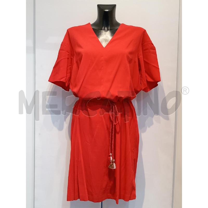 VESTITO DONNA MARELLA ROSSO MEZZA MANICA | Mercatino dell'Usato Moncalieri bengasi 1