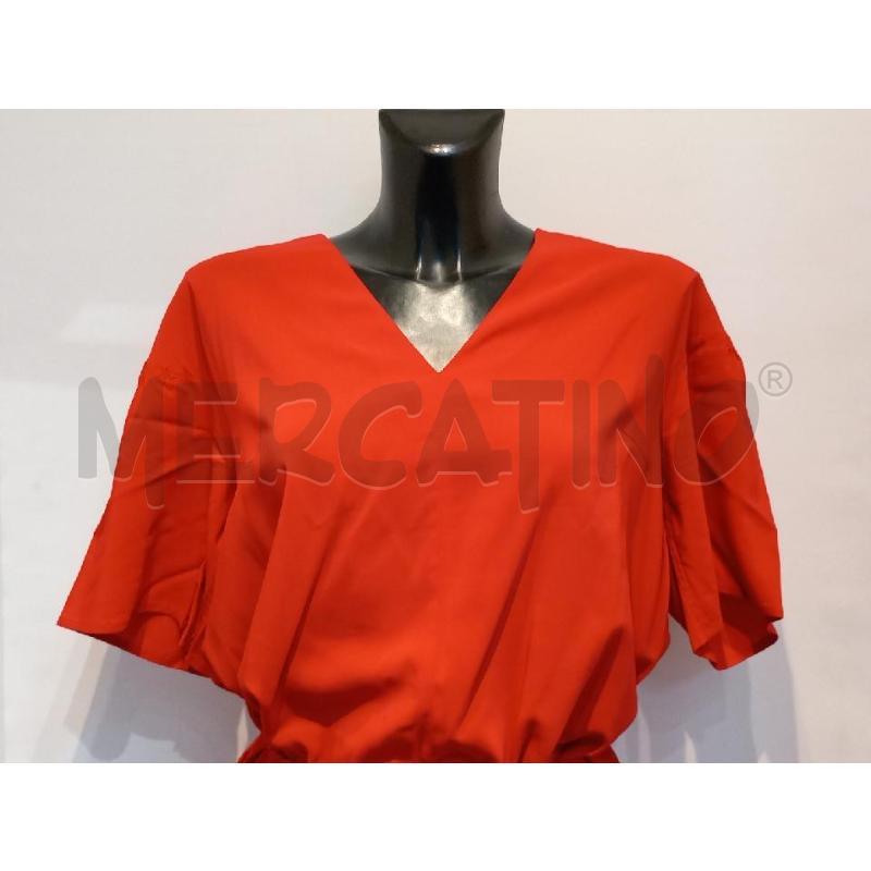 VESTITO DONNA MARELLA ROSSO MEZZA MANICA | Mercatino dell'Usato Moncalieri bengasi 3