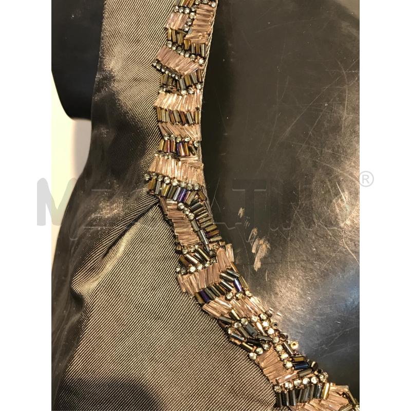 VESTITO DONNA MARNI GRIGIO SMANICATO INSERTI PERLINE | Mercatino dell'Usato Moncalieri bengasi 4