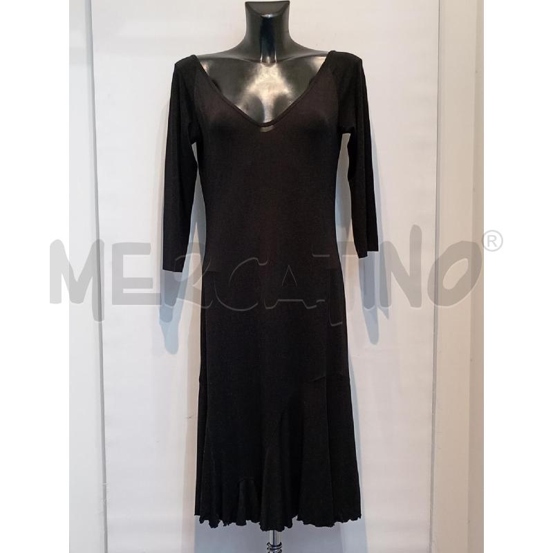 VESTITO DONNA MASSIMO DANIELI NERO MANICA LUNGA | Mercatino dell'Usato Moncalieri bengasi 1