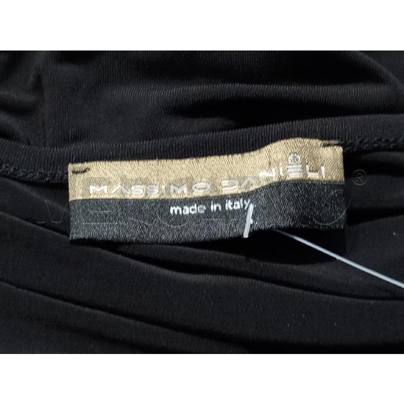 VESTITO DONNA MASSIMO DANIELI NERO MANICA LUNGA | Mercatino dell'Usato Moncalieri bengasi 5