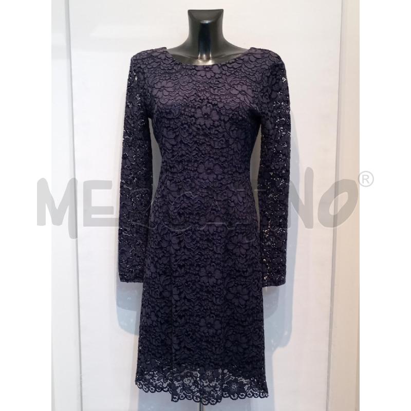 VESTITO DONNA MASSIMO REBECCHI BLU PIZZO SCOLLO DIETRO | Mercatino dell'Usato Moncalieri bengasi 1