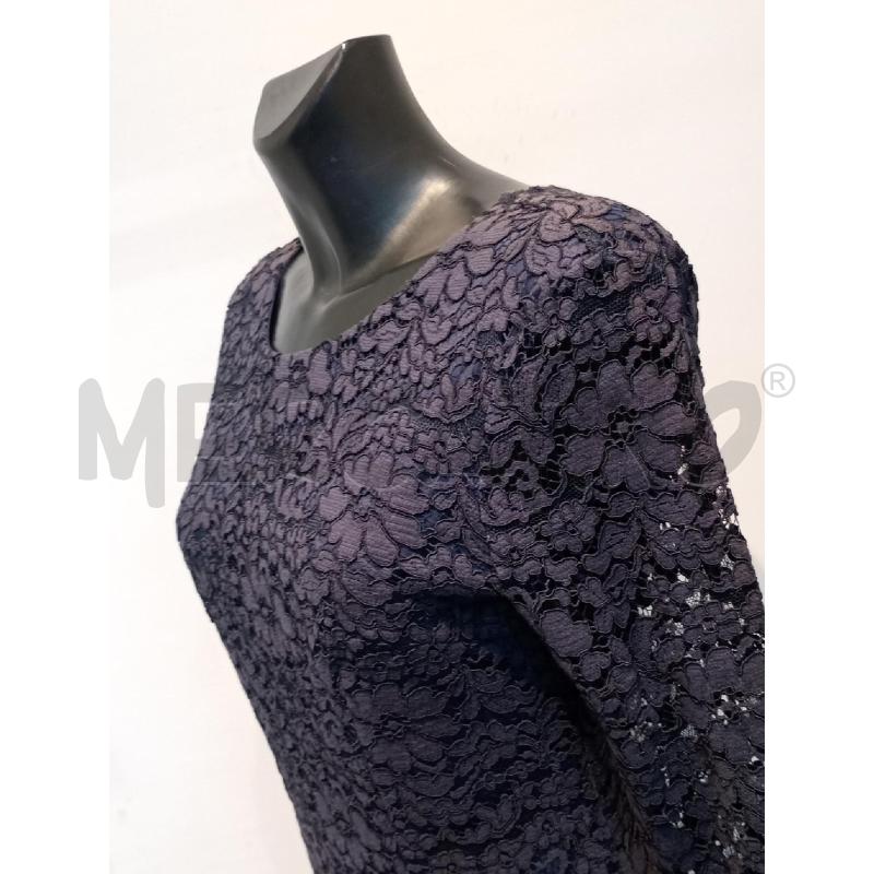 VESTITO DONNA MASSIMO REBECCHI BLU PIZZO SCOLLO DIETRO | Mercatino dell'Usato Moncalieri bengasi 3