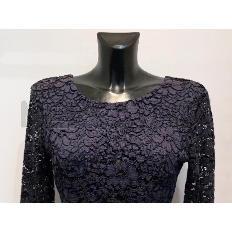 VESTITO DONNA MASSIMO REBECCHI BLU PIZZO SCOLLO DIETRO | Mercatino dell'Usato Moncalieri bengasi 4