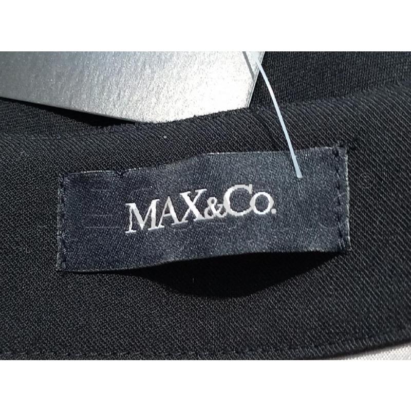 VESTITO DONNA MAX&CO NERO VELLUTO DOPPIO TESSUTO | Mercatino dell'Usato Moncalieri bengasi 5
