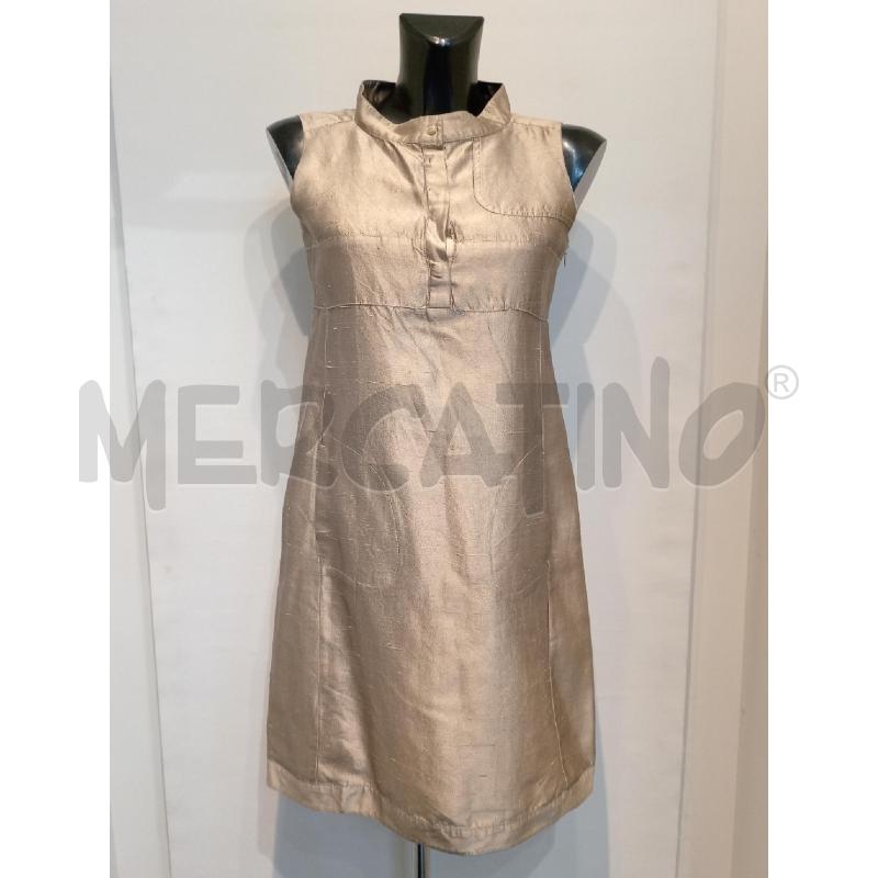 VESTITO DONNA MAX MARA DORATO SMANICATO | Mercatino dell'Usato Moncalieri bengasi 1