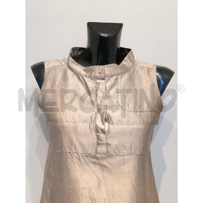 VESTITO DONNA MAX MARA DORATO SMANICATO | Mercatino dell'Usato Moncalieri bengasi 3
