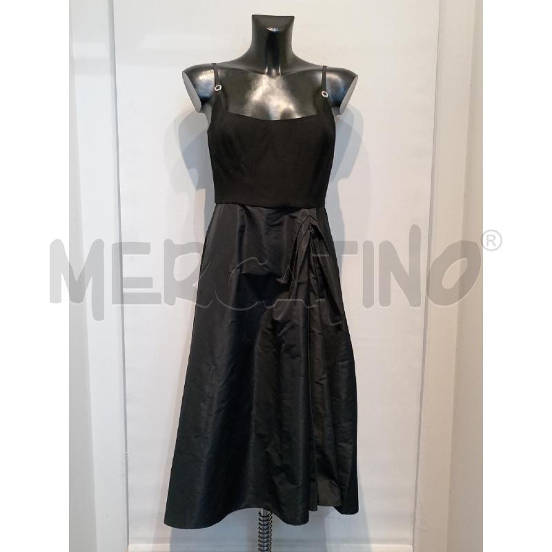 VESTITO DONNA MAX MARA NERO DOPPIO TESSUTO CON SPALLINE | Mercatino dell'Usato Moncalieri bengasi 1