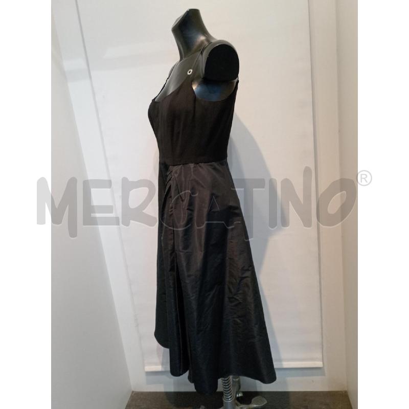 VESTITO DONNA MAX MARA NERO DOPPIO TESSUTO CON SPALLINE | Mercatino dell'Usato Moncalieri bengasi 3