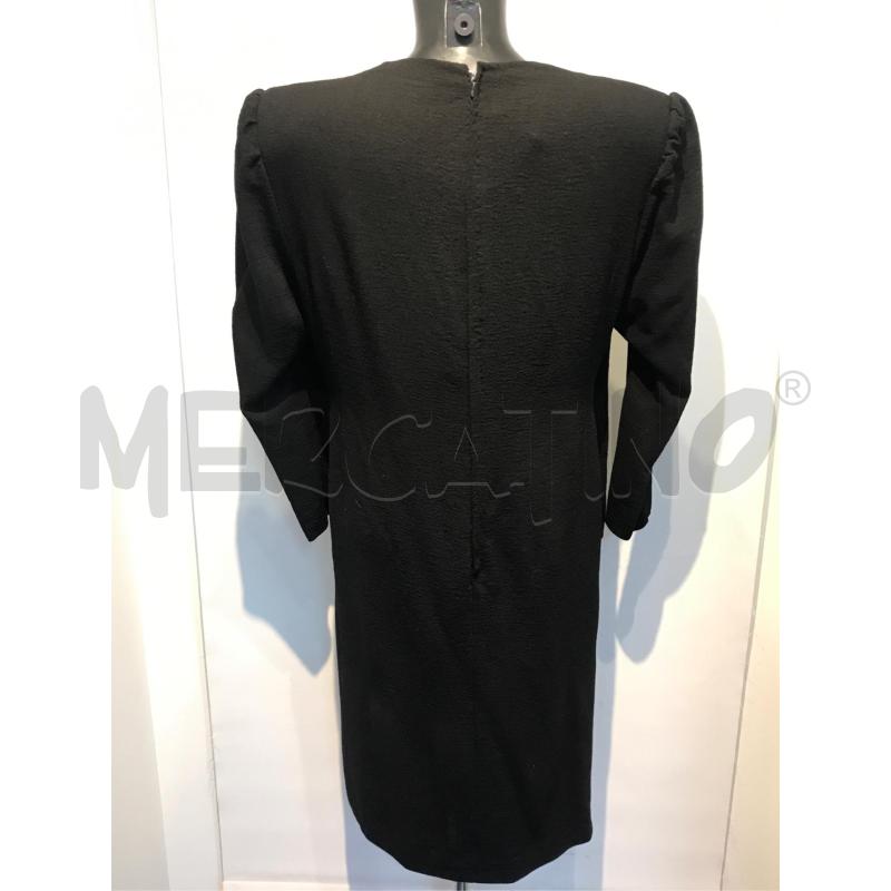 VESTITO DONNA MAX MARA NERO DRAPPEGGIATO LATO | Mercatino dell'Usato Moncalieri bengasi 2