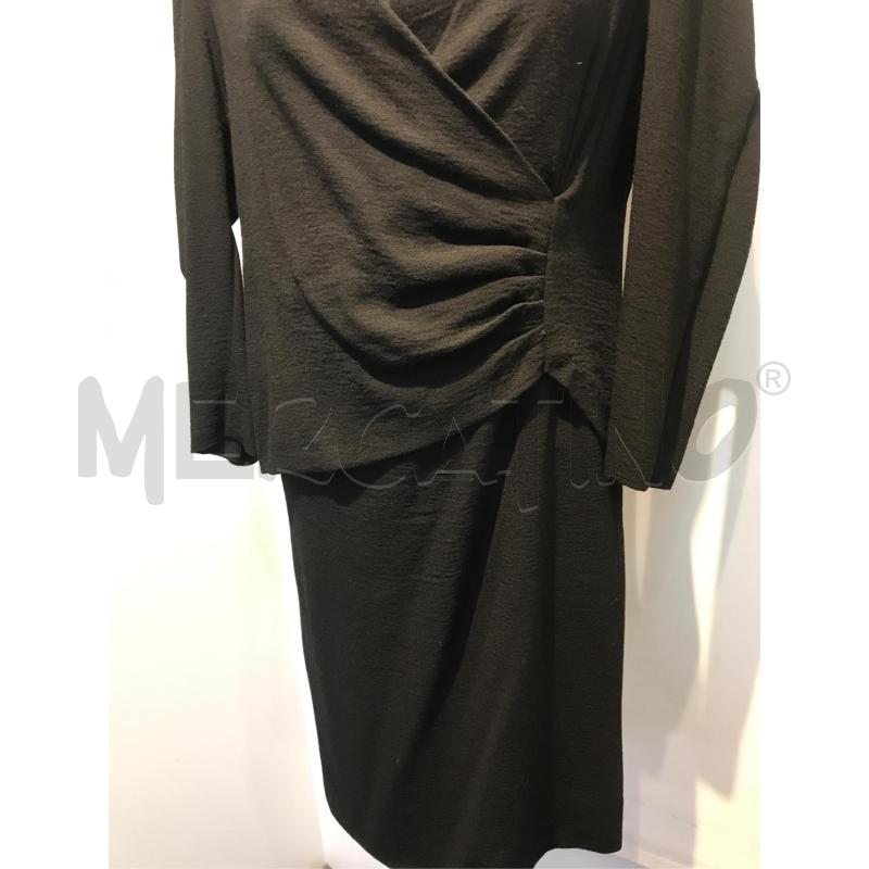 VESTITO DONNA MAX MARA NERO DRAPPEGGIATO LATO | Mercatino dell'Usato Moncalieri bengasi 4
