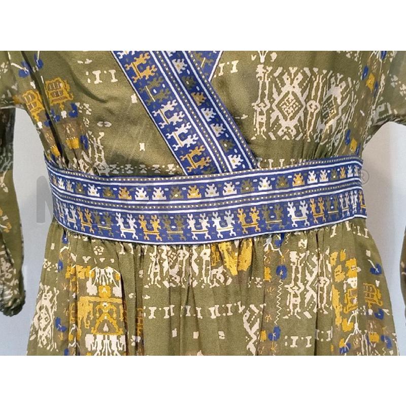 VESTITO DONNA MAX MARA VERDE BLU | Mercatino dell'Usato Moncalieri bengasi 4