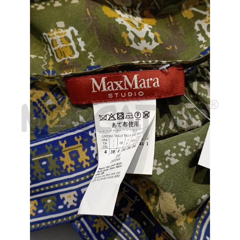 VESTITO DONNA MAX MARA VERDE BLU | Mercatino dell'Usato Moncalieri bengasi 5