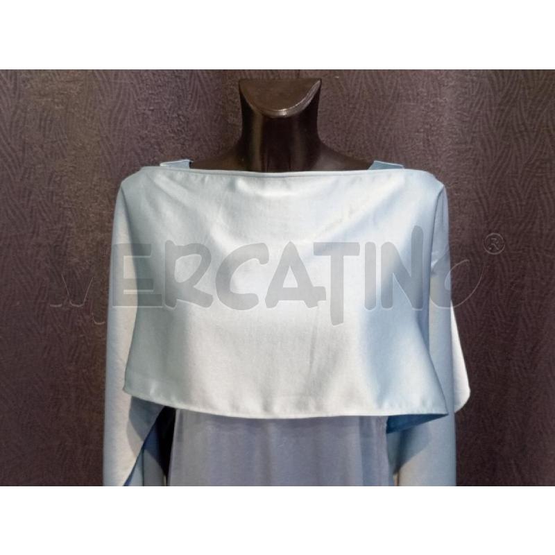 VESTITO DONNA MAX & CO AZZURRO CON CAPPA UGUALE | Mercatino dell'Usato Moncalieri bengasi 3