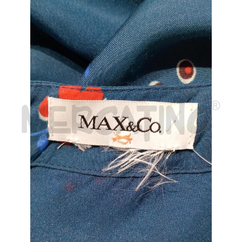 VESTITO DONNA MAX & CO BLU FIORELLINI | Mercatino dell'Usato Moncalieri bengasi 5
