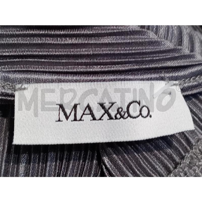 VESTITO DONNA MAX & CO GRIGIO PLISSETTATO | Mercatino dell'Usato Moncalieri bengasi 5