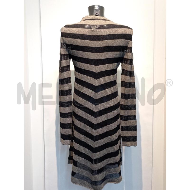 VESTITO DONNA MAX & CO MARRONE RIGHE NERE | Mercatino dell'Usato Moncalieri bengasi 2