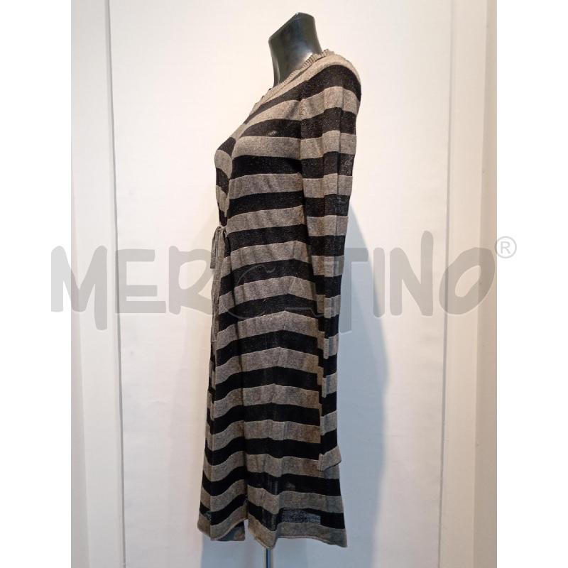 VESTITO DONNA MAX & CO MARRONE RIGHE NERE | Mercatino dell'Usato Moncalieri bengasi 3