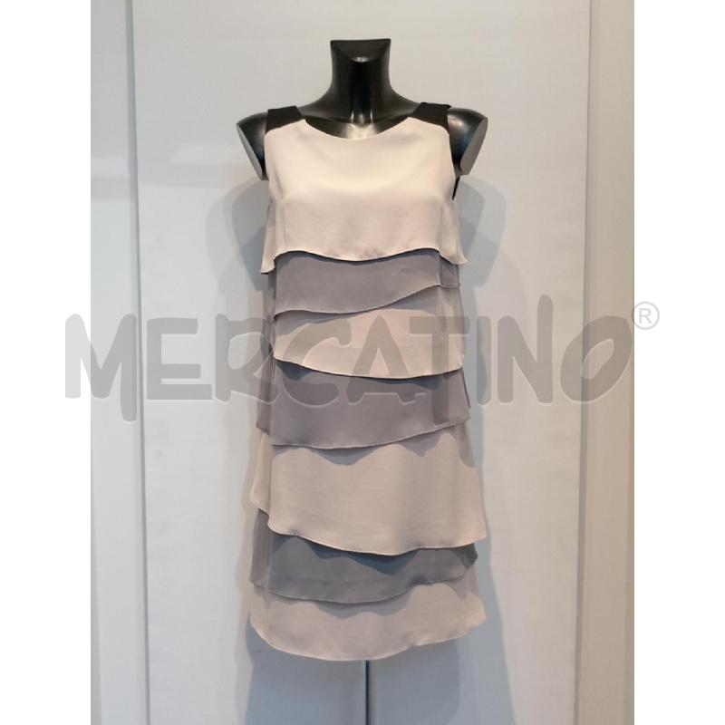VESTITO DONNA MAX & CO ROSA GRIGIO BALZE | Mercatino dell'Usato Moncalieri bengasi 1