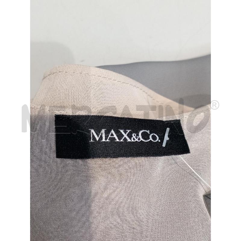 VESTITO DONNA MAX & CO ROSA GRIGIO BALZE | Mercatino dell'Usato Moncalieri bengasi 5