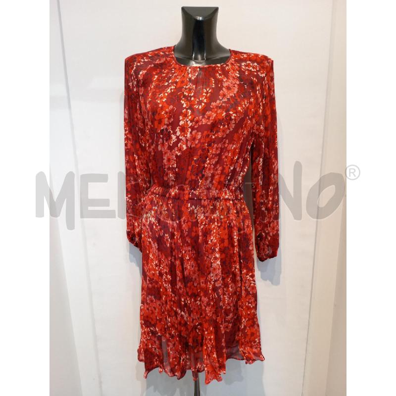 VESTITO DONNA MAX & CO ROSSO FIORI | Mercatino dell'Usato Moncalieri bengasi 1